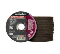 Metabo 655994000 - Paquete de 50 ruedas de corte súper rebanadoras de 4-1/2 pulgadas, tipo 1, 4.5 x .45 x 7/8 pulgadas, A60XP, óxido de aluminio blanco, sin contaminantes, acero inoxidable, aleaciones