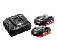 METABO Set básico - 2x batería LiHD 18V/4Ah + cargador ASC 55 - 685191000