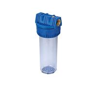 Metabo 903009250 - Filtro para instalaciones de agua domésticas, sin cartucho filtrante, largo