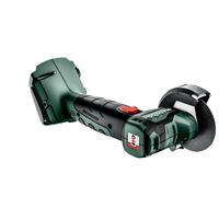 Metabo akku winkelschleifer cc 18 bl (ohne akku, schleifscheiben-ø 76