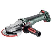 metabo Amoladora angular de cabeza plana WVBF 18 LT BL 11-125 Quick 18 V | Disco de 125 mm de diámetro, sin escobillas, extremadamente plano, regulación de la velocidad con rueda de ajuste