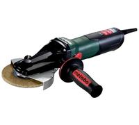 Metabo Amoladora de cabeza plana con cable WEVF 10-125 Quick Inox (1000 W, Ø 125mm, 7.600 rpm, Sistema M-Quick, Arranque Suave Softstart, Seguro contra arranque involuntario, incluye 1 disco abrasivo)