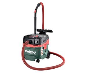 Metabo Aspirador Inalámbrico AS 36-18L 20pcs 18V Clase de Polvo L con Modo Boost, Sin Batería, Parada de Succión en Humedad, Sistema Quick, Aspirador Agua y Polvo