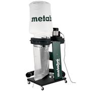Metabo Aspirador Indutrial de Virutas SPA 1200 (550 W, 1.600 Pa, Ø conexión de la manguera 100 mm, Capacidad del Saco 65 L, Base con Ruedas para facíl transporte)