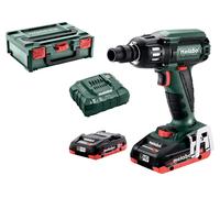 METABO Atornillador de impacto a batería SSW 18 LTX 400 BL, 602205800