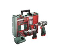 METABO Atornillador inalámbrico PowerMaxx BS BasicMD 2x2Ah 600080880