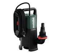 metabo Bomba sumergible para aguas residuales SP 180-35 SI - 600 W, 18.000 l/h, altura de extracción de 7 m, hasta 35 mm de tamaño de grano, interruptor de flotador regulable en altura, conexión