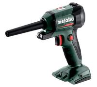 metabo Pistola de soplado inalámbrica BP 18 LTX BL - 18 V, motor sin escobillas, volumen de aire de 0,7 m³/min, velocidad de aire de 122 m/s, luz de trabajo LED, versátil para limpiar, soplar, inflar