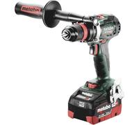 Metabo BS 18 LTX BL Q I 602359660 - Taladro atornillador inalámbrico (18 V, 2 cargadores LiHD, incluye maletín de plástico)