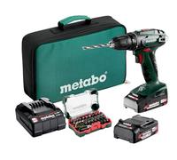 metabo BS 18, Taladro Atornillador Inalámbrico 18V para Bricolaje