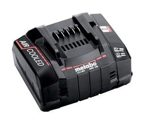 metabo Cargador Rápido ASC 145, 12-36V, Carga Air Cooled para Batería CAS | Cargador universal compatible con sistema CAS, carga 4 veces más rápida, tecnología de enfriamiento, sin batería