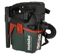 Metabo CAS 18V Aspirador en seco y húmedo de batería AS 18 HEPA PC Compact (18 V, Sin batería, Volumen de recipiente: 6 l) + Garantía BAUHAUS 5...
