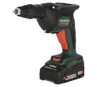 Metabo CAS 18V Atornillador para placas de yeso de batería TBS 18 LTX BL 5000 (18 V, 2 baterías, 2 Ah) + Garantía BAUHAUS 5 años para equipos...