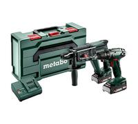 Metabo Combo 685216500 - Juego de máquinas con batería de 18 V (juego de máquinas en metabox 165 L, BS 18 + KH 18 LTX 24)