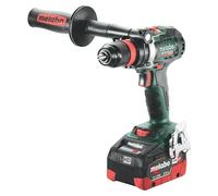Metabo CAS 18V Taladro atornillador de batería BS 18 LTX BL Q I (18 V, 2 baterías, 5,5 Ah, 130 Nm) + Garantía BAUHAUS 5 años para equipos...