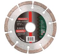 Metabo 624310000 624310000-Disco de Diamante SP para Uso General 230 x 22,23 mm Altura segmento 7 mm, 230x22.23mm