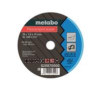 METABO Disco de corte FLEXIARAPID (5 uds) 76x1,0x10 mm Inox 626870000