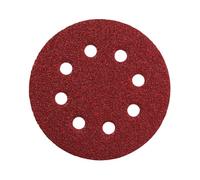 Metabo Disco de Lija de Corindón 125mm con Cierre de Gancho y Bucle (Pack de 25