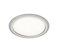 Metabo Elektra - Foco LED empotrable redondo (230 V, regulable, luz blanca neutra, 4000 K, con 173 lúmenes, diámetro de 62 mm, niquelado mate)
