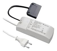 Metabo Elektra NG49 - Fuente de alimentación LED regulable con 6 enchufes (12 V/CC, 25 W), color blanco