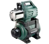 metabo Estación de bombeo doméstica HWW 6000/25 Inox (600975000) - en caja, 1300 W de potencia, caudal máximo de 6000 l/h, altura máxima de 55 m, dimensiones: 64 x 52,5 x 36 cm