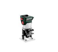 metabo Fresadora de bordes con batería FMV 18 LTX BL 8-18V, motor sin escobillas, 4800-29000 rpm, pinza de sujeción de 6/8 mm, ajuste preciso de profundidad, ergonómico, para madera y materiales