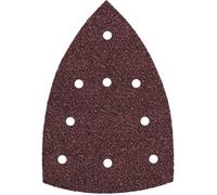 Metabo Hojas de lija adhesivas 100 x 150 mm, P 80, 9 agujeros, hojas de lija con velcro (SMA) # 635207000