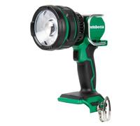 Metabo HPT Foco LED inalámbrico MultiVolt™ de 18 V | Solo herramienta - Sin batería | Ilumina hasta 730 yardas | 4 ajustes de luz | 1050 lúmenes | UB18DHQ4