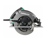 Metabo HPT Kit de sierra circular de 7-1/4 pulgadas | 6.000 rpm, motor de 15 amperios | Soplador de polvo integrado | Hoja de marco/rasgado premium 24T | Ajuste de bisel con una sola mano | C7SB3