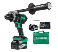 Metabo HPT - Kit de taladro de martillo inalámbrico de 1,5 pulgadas (1,4 pulgadas) Max Torque Reactive Force Control Opcional Adaptador de CA DV36DC