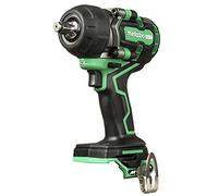 Metabo HPT Llave de impacto inalámbrica MultiVolt de 1/2 pulgada de par medio de 36 V | Solo herramienta, sin batería | Selección de velocidad de 4 etapas | Motor sin escobillas | Cumple con IP56 |