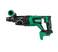 Metabo HPT Martillo giratorio inalámbrico MultiVolt™ de 36 V | Solo herramienta - Sin batería | SDS PLUS | 1-1/8 pulgadas | Mango en D | Control de fuerza reactiva | DH3628DDQ4