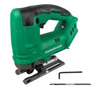 Metabo HPT Sierra caladora inalámbrica de 18 V, diseño ligero de 4 libras, 2.500 tiempos por minuto, 4 modos de corte, cambio de hoja sin herramientas, luz LED, soplador de polvo, solo cuerpo de