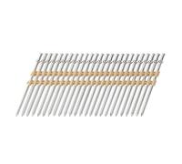 Metabo HPT Uñas dúplex Collated | 2-1/4 pulgadas x .131 | 21 grados | vástago liso | cabeza redonda completa | Bright Basic | 50214-6D