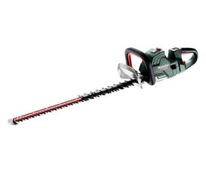metabo HS 18 LTX BL 75, Cortasetos de Batería con Motor Brushless | Hoja de 75 cm, empuñadura giratoria, protección de cuchillas, sin batería ni cargador, corte rápido y preciso