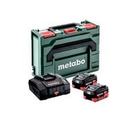 METABO Juego básico 2x LiHD 8,0 Ah ASC 290 + metaBOX 145 685303000