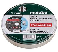 METABO Juego de discos Promoción 125 mm (10 uds) 616359000