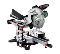 Metabo KGS 18 LTX BL 254 Sierra Ingletadora de 18V con Batería de Litio 2x 5.2Ah, Corte 215 x 47 mm, 4000 RPM, Disco de 25.4 cm