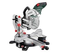 Metabo KGSV 254 MC Kapps?ge | Línea de corte LED, velocidad variable, inclinable por ambos lados, compacto, corte exacto, extracción de virutas