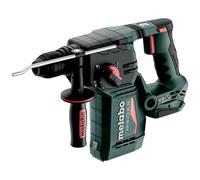 metabo KH 18 LTX BL 24 Martillo Combinado 18V, Motor sin Escobillas | Herramienta de 3 funciones para taladrar y cincelar, sin batería ni cargador, con sistema MVT y succión ESA Plus