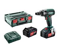 METABO Llave de impacto a batería SSW 18 LTX 400 BL 2x5,2 Ah 602205650