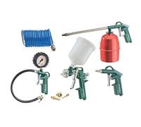 Metabo LPZ 7 Set contenido: pistola de aire comprimido, inflador - Juego de accesorios compresor 7 piezas