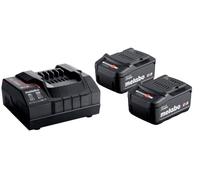 METABO Set básico (cargador + baterías) 18V / 2 x 4,0 Ah 685050000