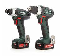 METABO MÁQUINAS - COMBO_Con batería de Litio 12 V - Combo Set 2.7.1 12 V: BS + SSD