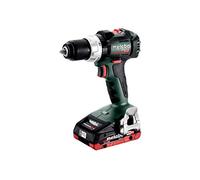 METABO MÁQUINAS - METABO 602316800 - Taladro percutor sin escobillas a bateria 18V / 2x LiHD 4,0 Ah Li-Ion SB 18 LT BL con maletín