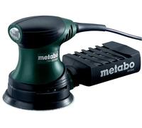 METABO MÁQUINAS - Metabo FSX 200 Intec - Lijadora rotoorbital, disco 125 mm | Herramienta ligera de mano con sistema de filtrado Intec, cartucho colector de polvo y maletín profesional