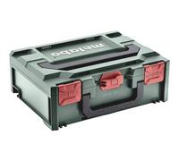 Metabo MetaBOX 145 - Caja de seguridad para BS L/BS LT/SB L/SB LT, 18 V (626886000) Dimensiones: 396 x 296 x 145 mm, volumen de la maleta: 11,2 l, carga máxima de la tapa: 125 kg