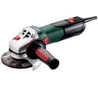 Metabo Mini amoladora angular W 9-125 Quick – 900 W, disco 125 mm, tuerca Quick