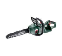 Metabo MS 36-18 LTX BL 40 Motosierra de Cadena de Bateria, Sin Escobillas, 40 cm, 36 cm, 18V, 3.6 kg, Incluye Guia y Cubierta