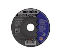 Metabo Muela abrasiva original de 7 pulgadas | Tipo 27 | 7 x 1/4 x 7/8 pulgadas | A24N | Óxido de aluminio | Resultados rápidos y fiables | Acero, acero inoxidable | US616560000